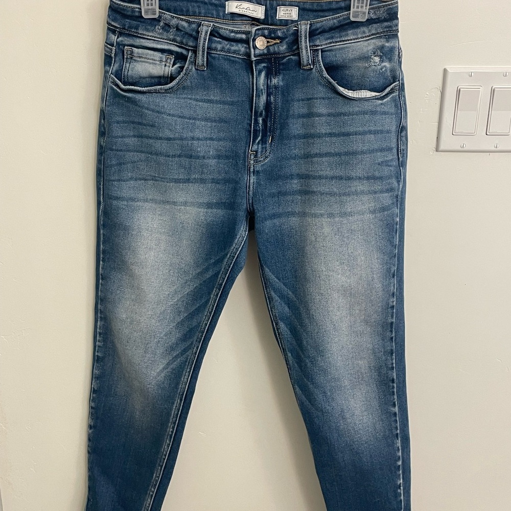 KanCan Women's Blue Jeans Kurvy